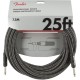 Fender Professional Series Cable Instrumento 7,6m Gray Tweed