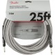 Fender Professional Series Cable Instrumento 7,6m White Tweed