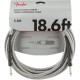 Fender Professional Series Cable Instrumento 5,5m White Tweed