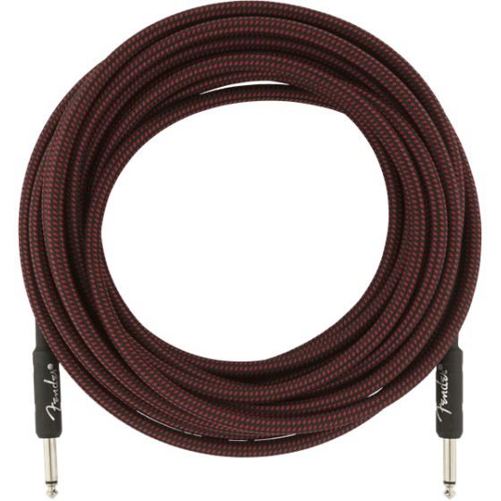 Fender Professional Series Cable Instrumento 7,6m Red Tweed