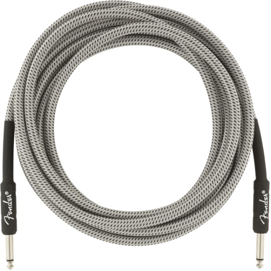 Fender Professional Series Cable Instrumento 4,5m White Tweed