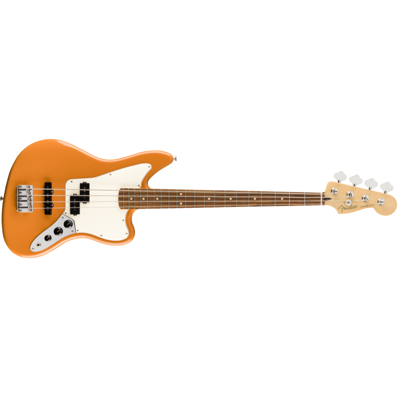 Fender jaguar deals bass capri orange