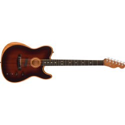 Fender American Acoustasonic Telecaster All-Mahogany Bourbon Burst