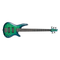 Ibanez USA Model SR405EQM-SLG Surreal Blue Burst Gloss