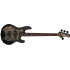 Sterling by Music Man Ray34 HH Poplar Burl Trans Black Satin