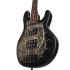 Sterling by Music Man Ray34 HH Poplar Burl Trans Black Satin