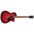 Guild OM-240CE Oxblood Burst