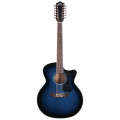 Guild F-2512CE Deluxe Maple Dark Blue Burst