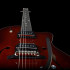 Godin 5th Avenue Uptown T-Armond Havana Burst with TRIC