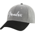 Fender Dad Hat Hipster Silver/Black