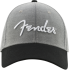 Fender Dad Hat Hipster Silver/Black