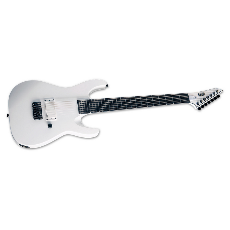 LTD M-7B HT Artic Metal Snow White Satin