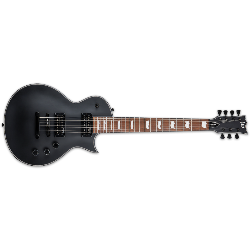 LTD EC-257 Black Satin