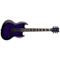 LTD Viper-1000 See Thru Purple Sunburst