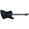 LTD Phoenix-1000 QM See Thru Black Sunburst