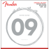 Fender 3150L Original Bullets 09-42 Pure Nickel