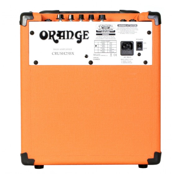 ORANGE Crush Bass 25BX - Amplificacion Bajo Combo ORANGE Crush